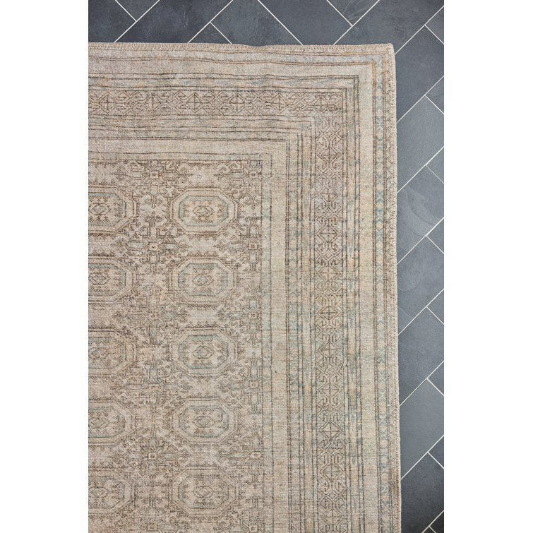 Erin Gates Green Synthetic Traditional 10' x 14' Area Rug