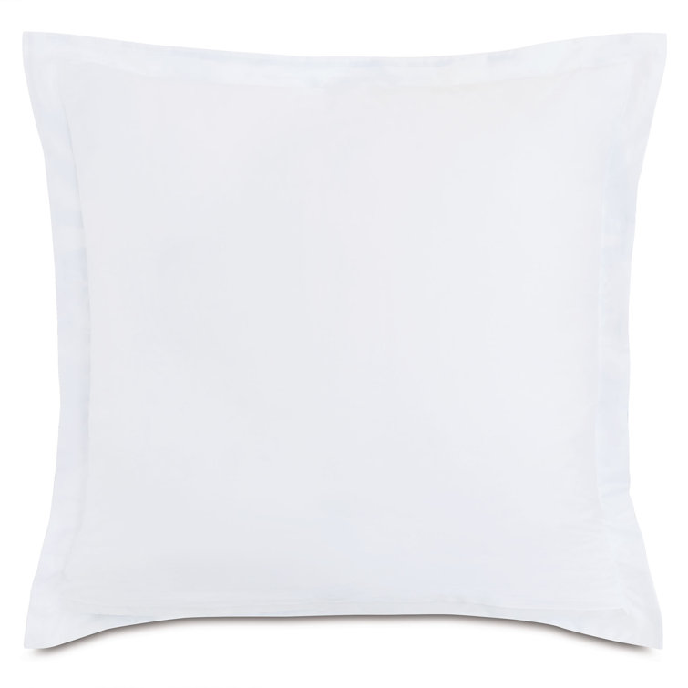 Miramar Nautical Blue and White Cotton Euro Sham