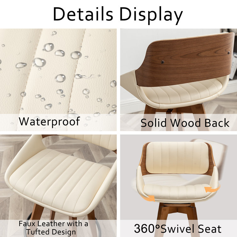Jobani Swivel Counter Stool