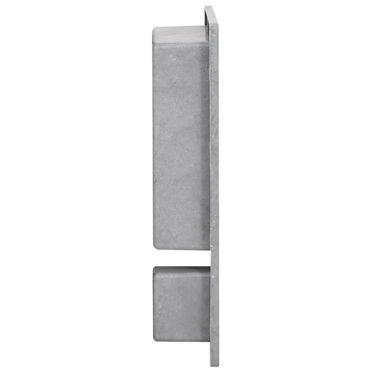 Matt Gray SMC Shower Niche with 2 Compartments