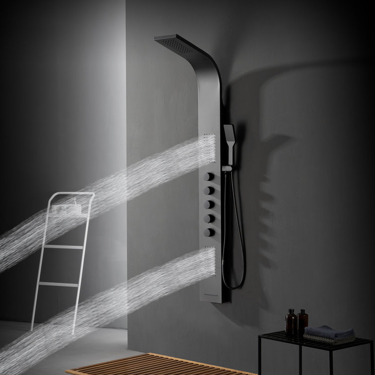 59.84'' Shower Panel with Fixed Shower Head