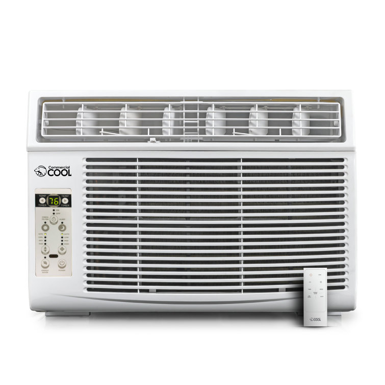 Commercial Cool 10000 BTU White Window Air Conditioner with Remote