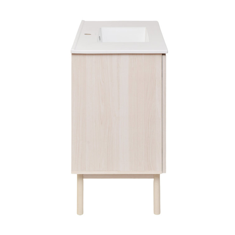 Classe 36" White Oak Freestanding Bathroom Vanity