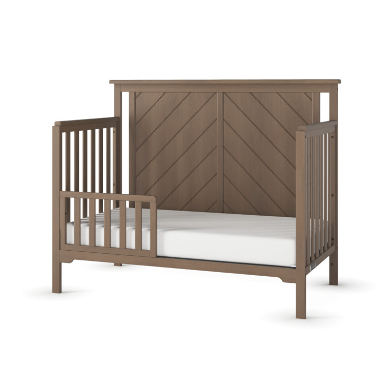 Dusty Heather 4-in-1 Convertible Crib with Flat Top