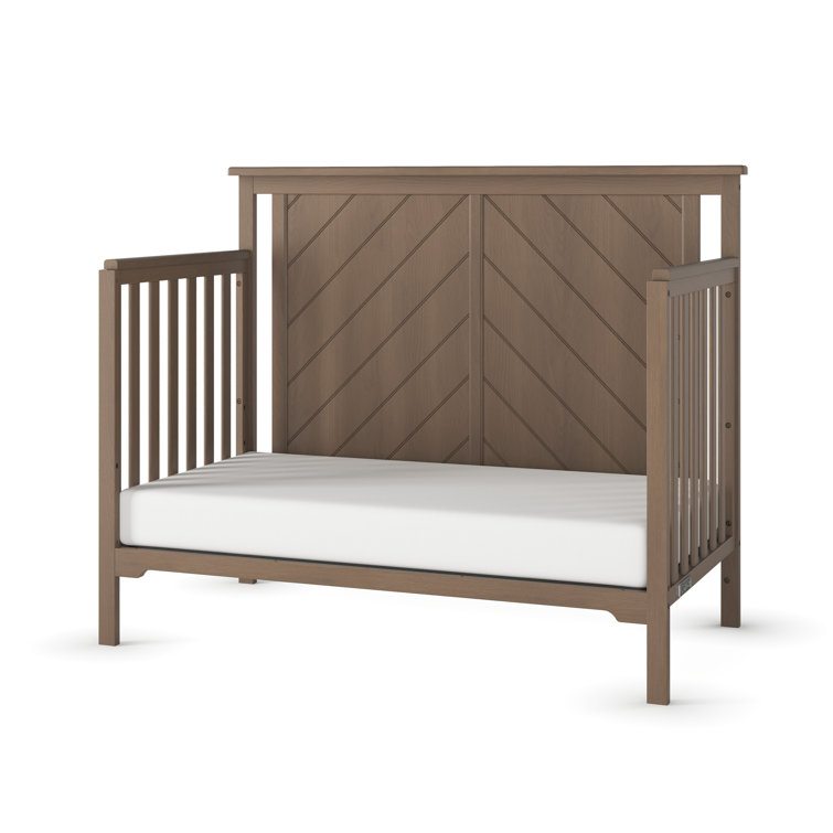 Dusty Heather 4-in-1 Convertible Crib with Flat Top