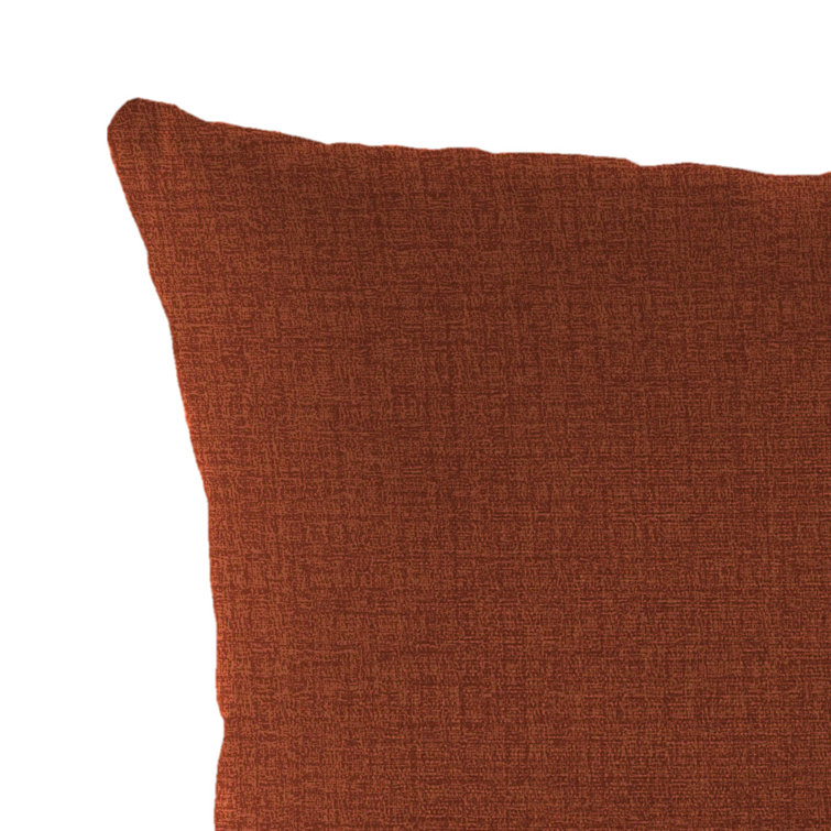 18" x 18" Brick Red Outdoor Throw Pillow Set