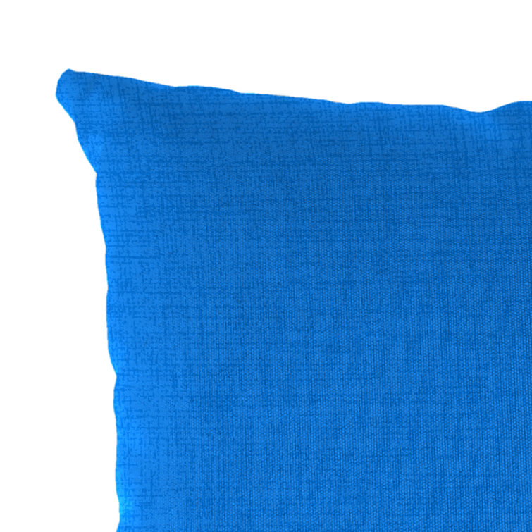 Celosia Princess Blue Rectangular Outdoor Lumbar Pillow Set