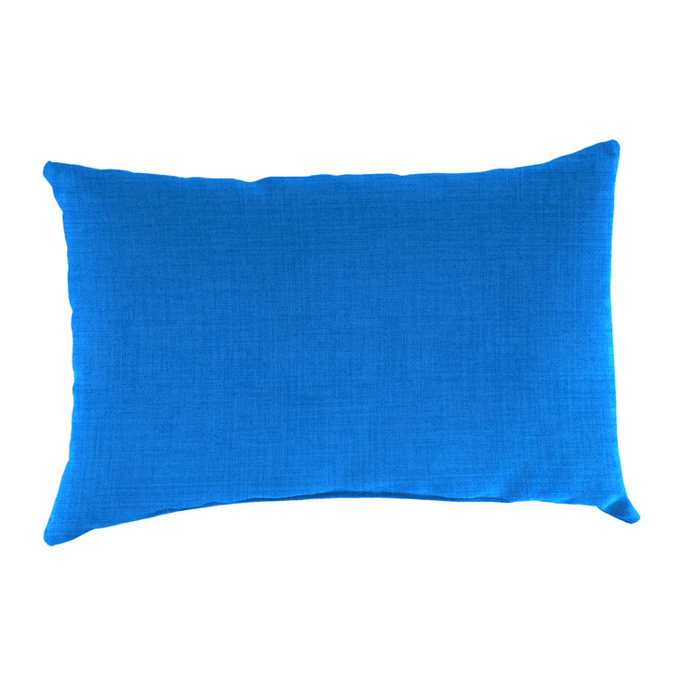 Celosia Princess Blue Rectangular Outdoor Lumbar Pillow Set