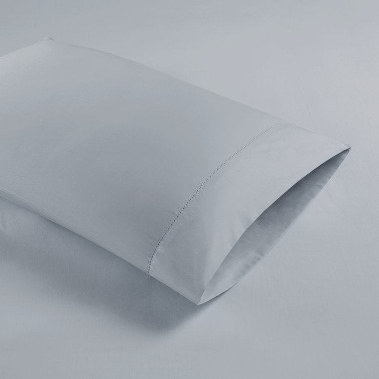 Gray Queen Egyptian Cotton Deep Pocket Sheet Set with Hemstitch