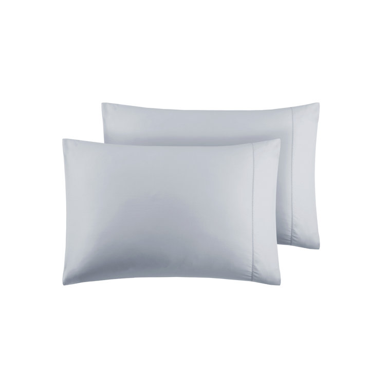 Gray Queen Egyptian Cotton Deep Pocket Sheet Set with Hemstitch