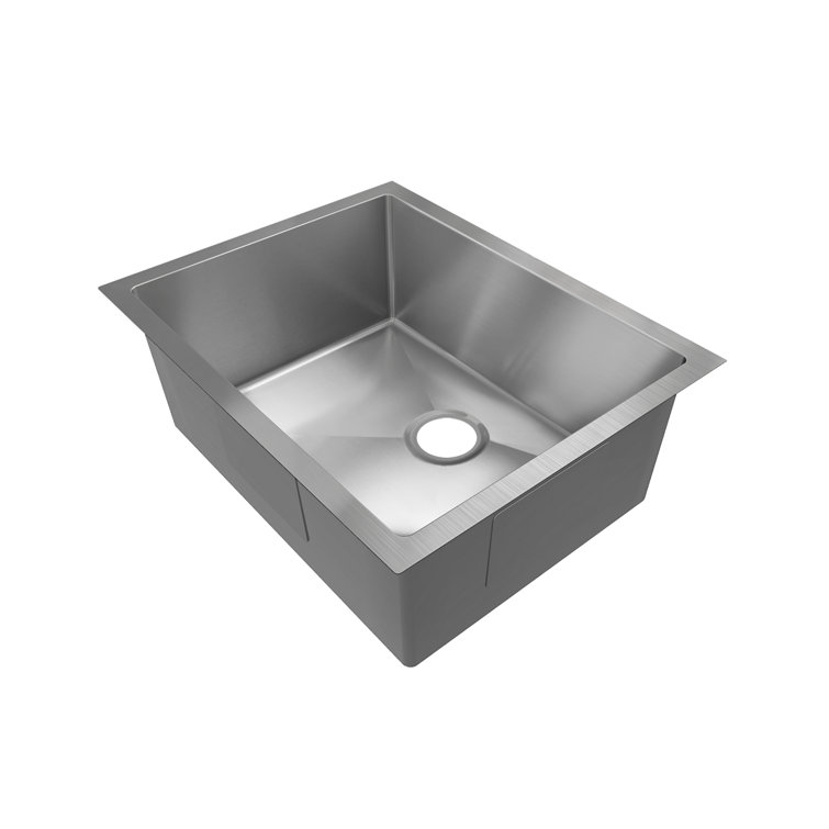 Sinber 23" Stainless Steel Drop-in Single Bowl Kitchen Sink