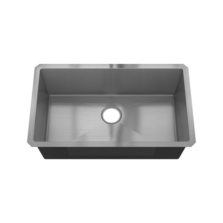 Sinber 32" Stainless Steel Single Bowl Undermount Kitchen Sink