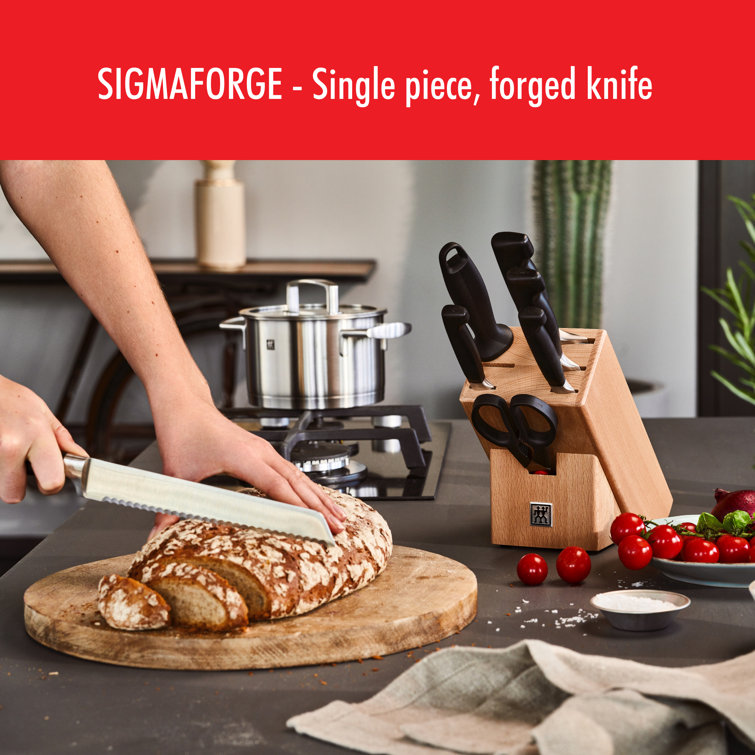 Zwilling Four Star 8-Inch High Carbon Steel Serrated Bread Knife