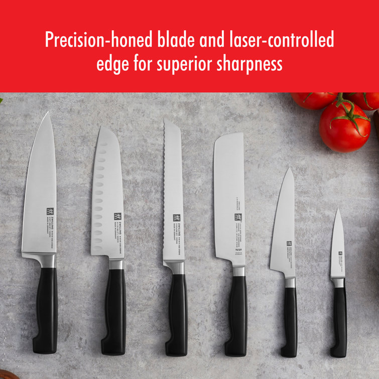 Zwilling Four Star 8-Inch High Carbon Steel Serrated Bread Knife
