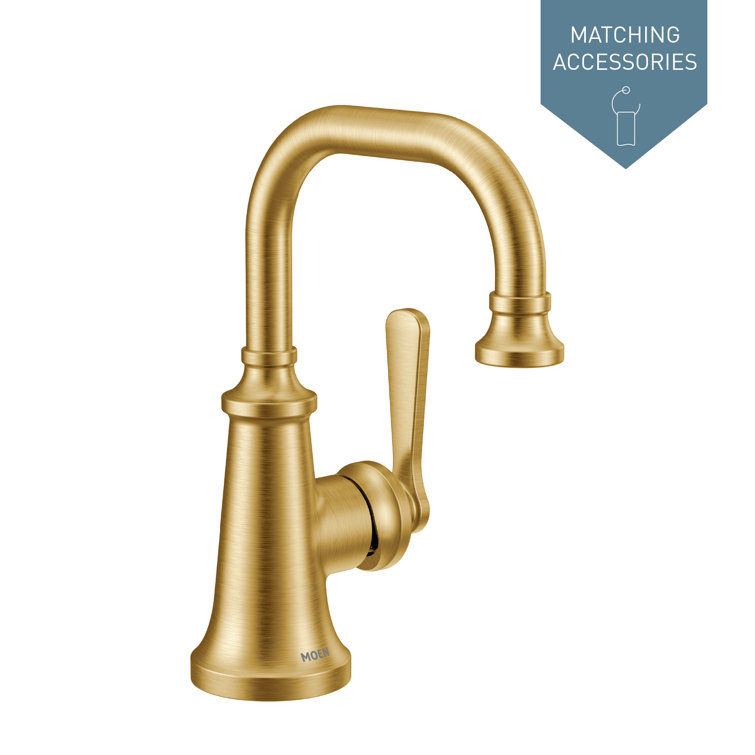 Classic Elegance 9" Black Single Hole Metal Bathroom Faucet