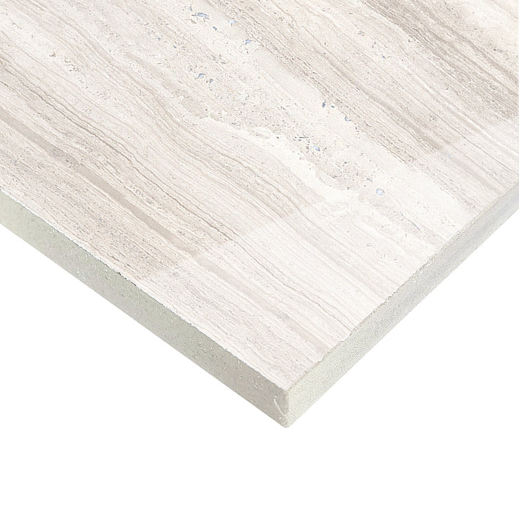 Roswell 12x24 Polished White Porcelain Tile