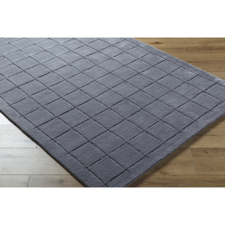 Mallory Blue Hand Tufted Wool 8' x 10' Area Rug