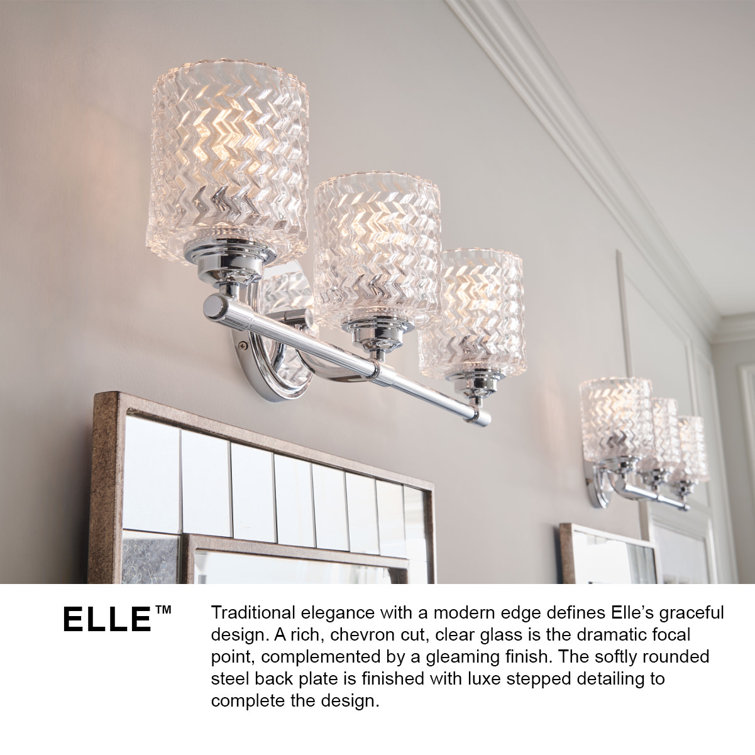 Heritage Brass 4-Light Dimmable Vanity Light with Clear Glass Shades