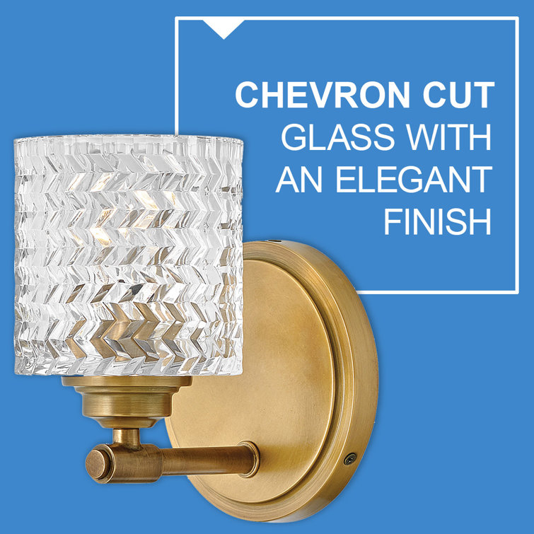 Heritage Brass 4-Light Dimmable Vanity Light with Clear Glass Shades