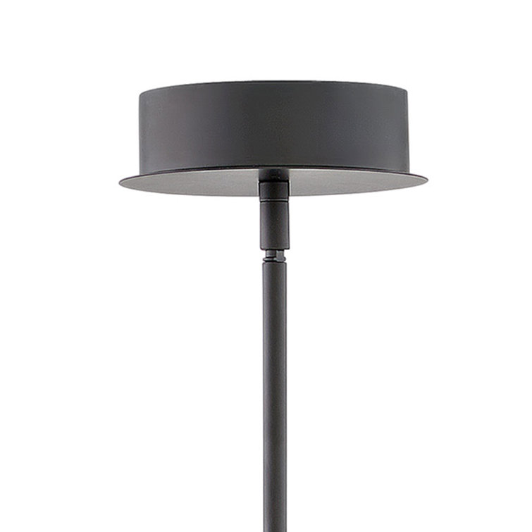 Bowery Mini 4-Light LED Chandelier in Black with Articulating Arms