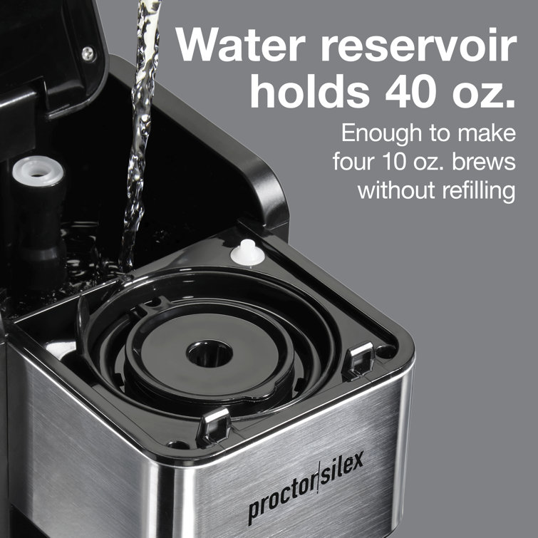 Proctor Silex Single-Serve Coffee Maker with 40 oz Reservoir