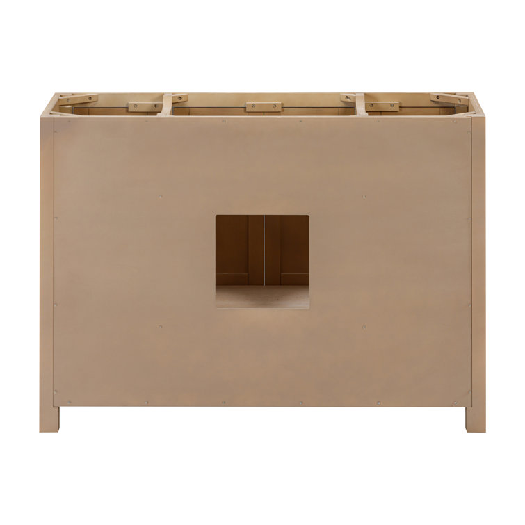 Modero 48" Brushed Oak Single Bathroom Vanity Base