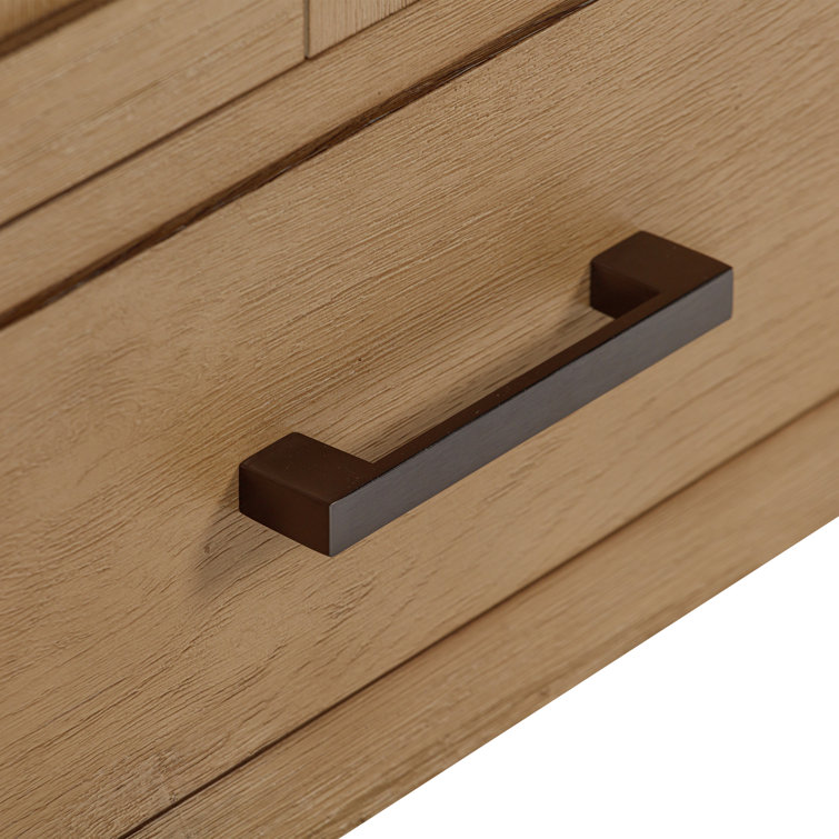 Modero 48" Brushed Oak Single Bathroom Vanity Base