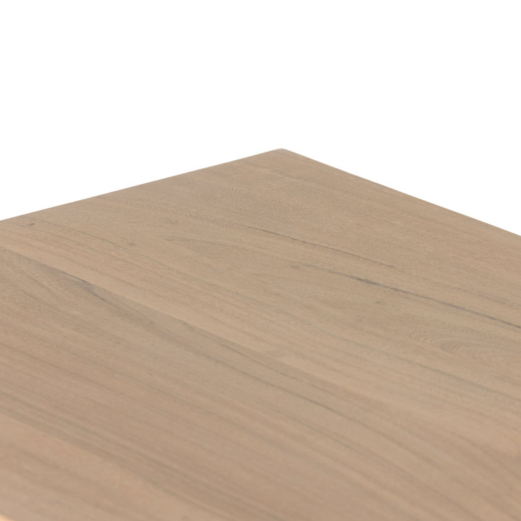 Ridley Natural Acacia Wood 61" Modern Console Table
