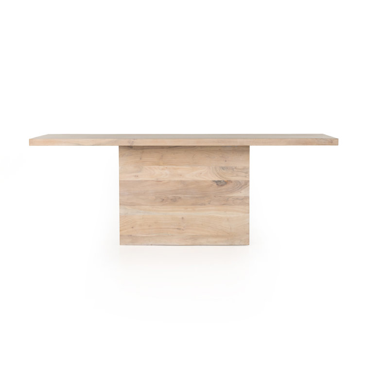 Ridley Natural Grain Solid Acacia Wood Dining Table