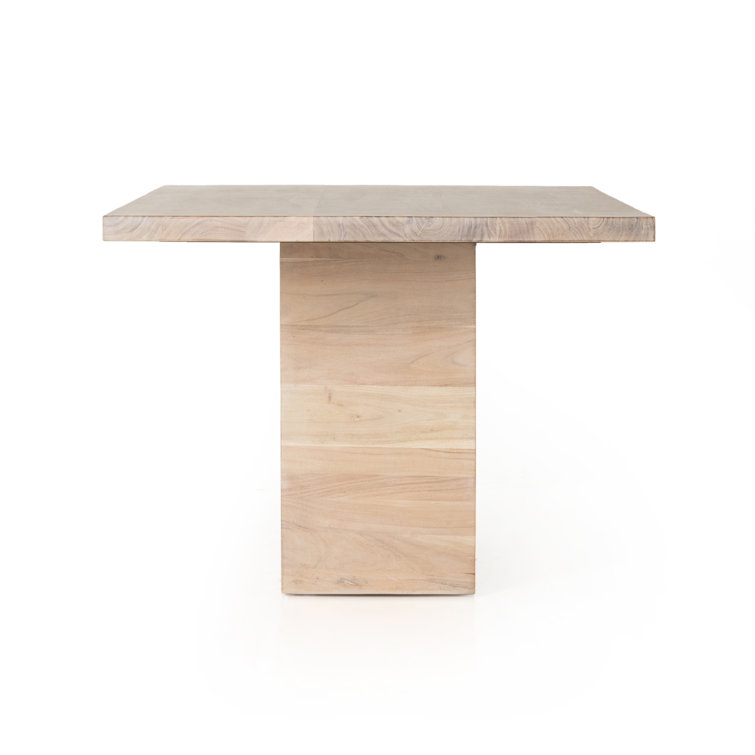 Ridley Natural Grain Solid Acacia Wood Dining Table