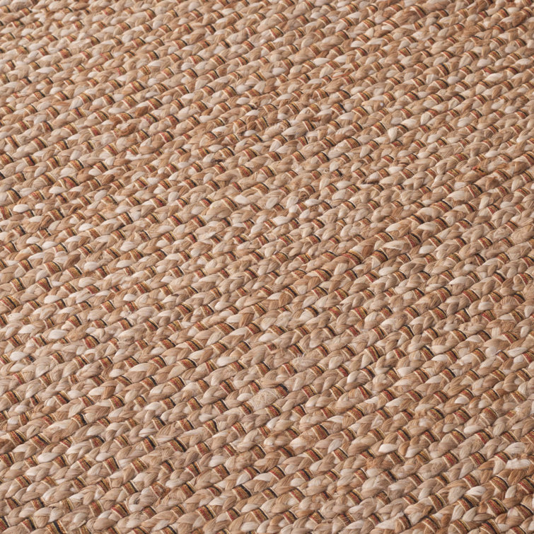 Natural Elegance 8' x 10' Hand-Knotted Wool and Synthetic Blend Area Rug