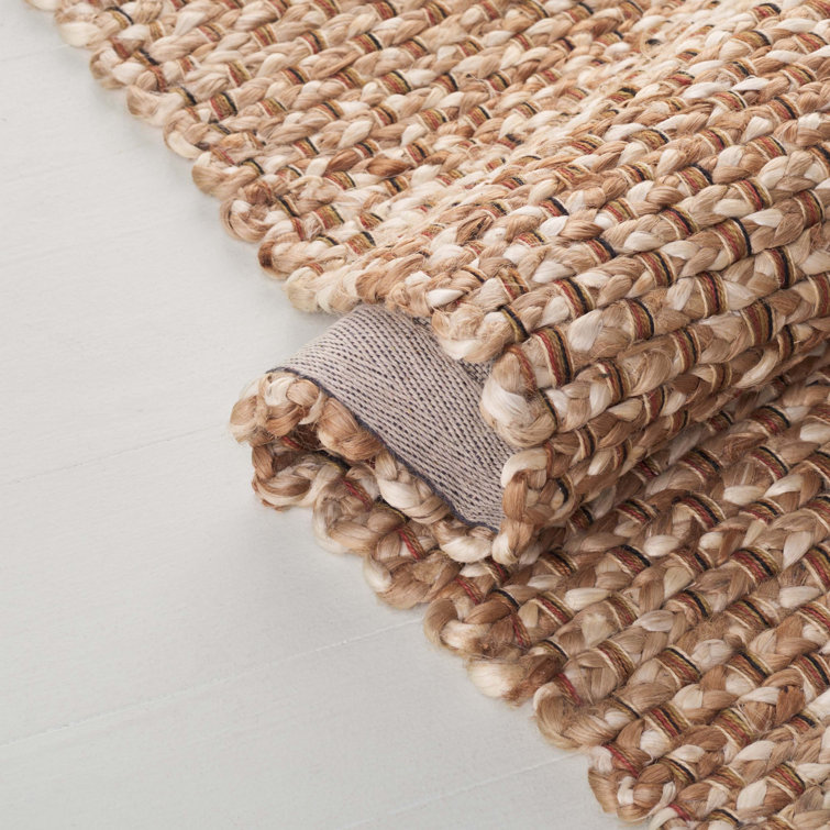 Natural Elegance 8' x 10' Hand-Knotted Wool and Synthetic Blend Area Rug