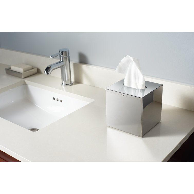 Modern Nickel Single Hole Bathroom Faucet with Brass Finish