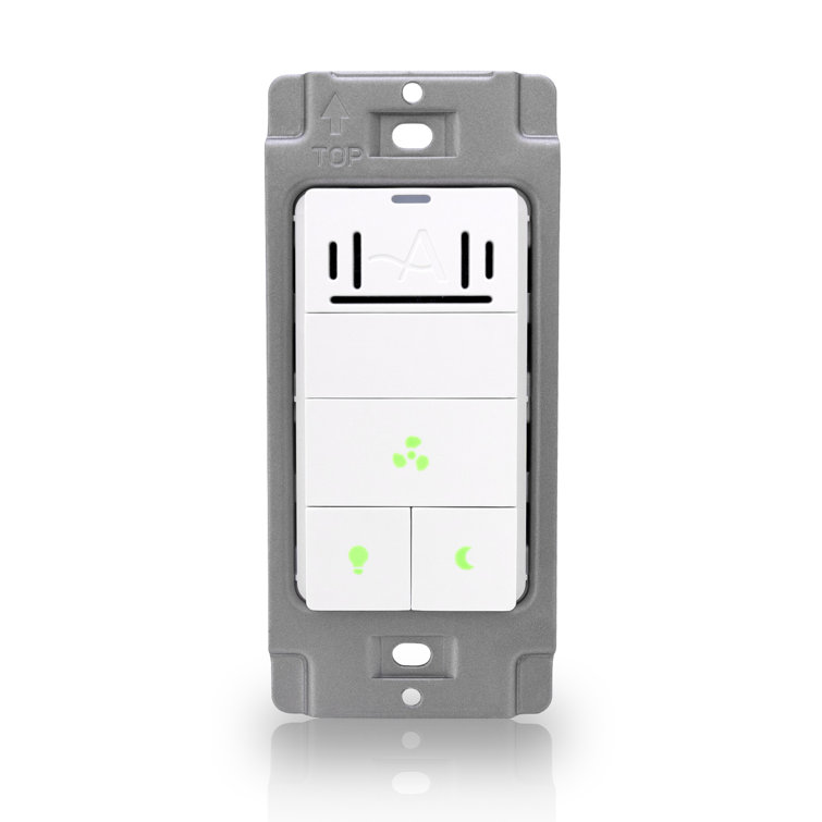 White 3-Way Motion Sensor and Timer Switch
