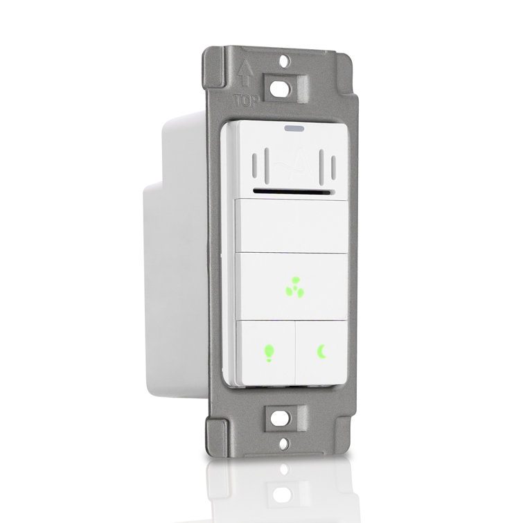 White 3-Way Motion Sensor and Timer Switch