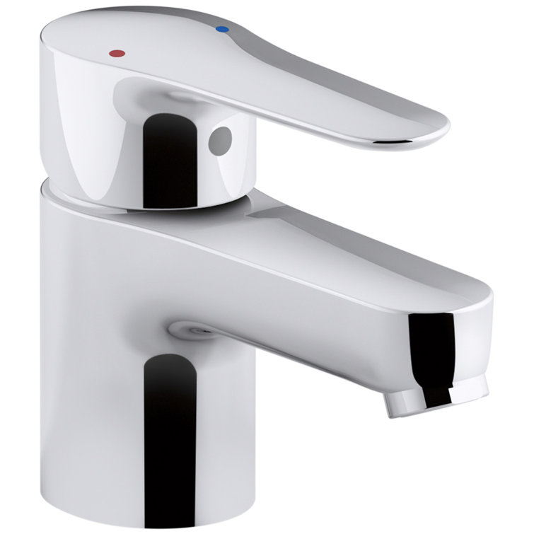 Polished Chrome Single Handle Bathroom Faucet