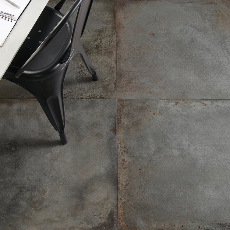 Angela Harris Graphite Matte Porcelain Large Format Tile