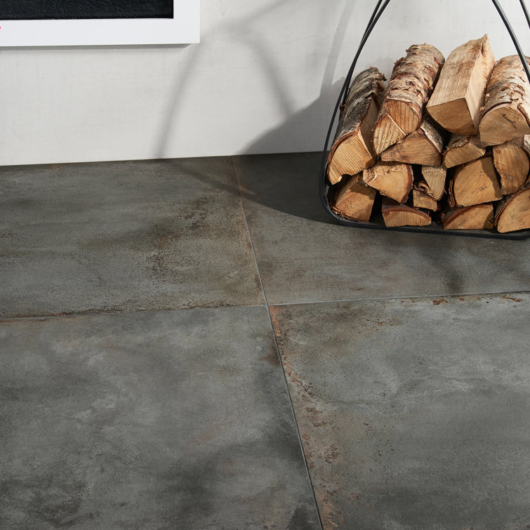 Angela Harris Graphite Matte Porcelain Large Format Tile