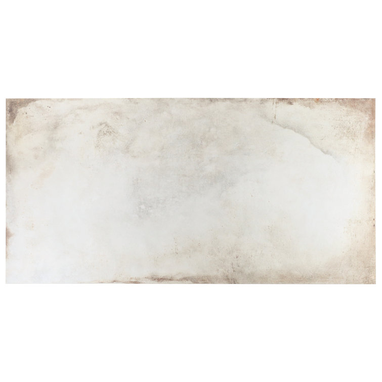 Large Format White Matte Porcelain Floor and Wall Tile