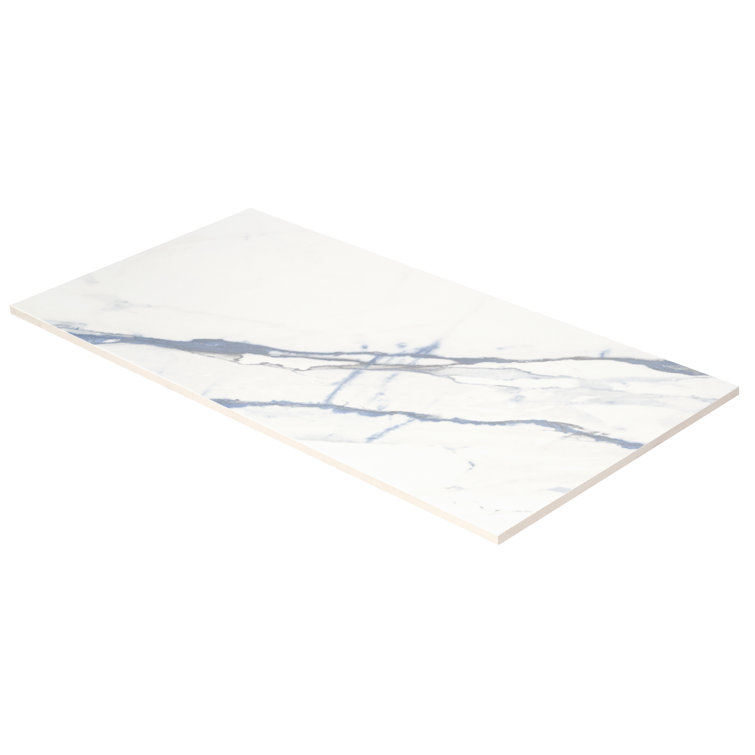 Calacatta Cyanic 12x24 Matte Porcelain Wall and Floor Tile
