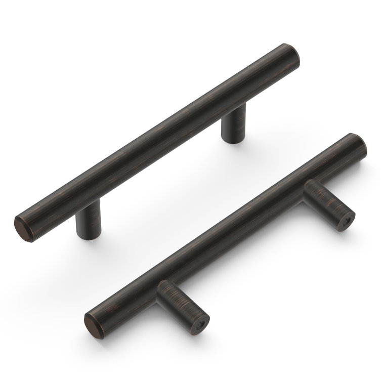 Oil Rubbed Bronze 3" Bar Cabinet Pulls with Mounting Hardware