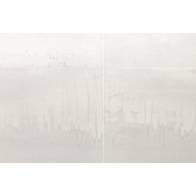 Large Format Light Silver Matte Porcelain Floor and Wall Tile