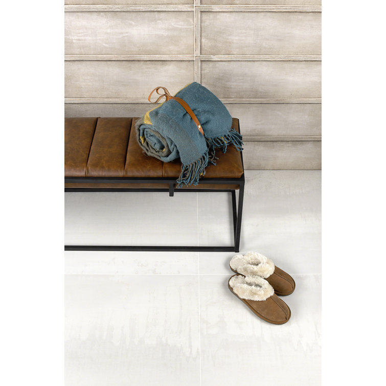 Large Format Light Silver Matte Porcelain Floor and Wall Tile