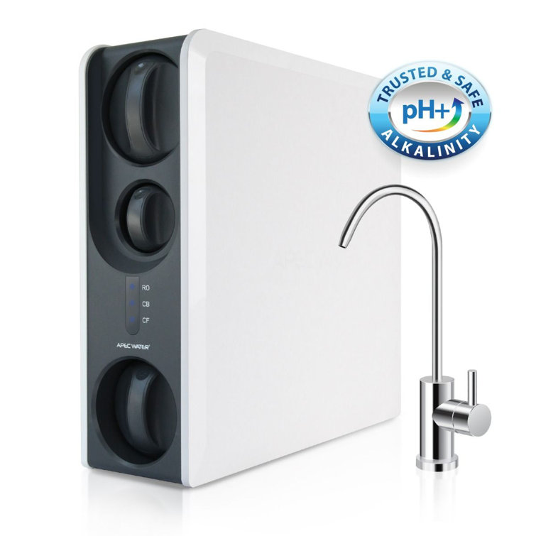 APEC White and Black Tankless Reverse Osmosis Water Filtration System