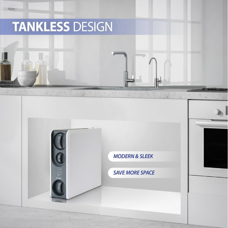 APEC White and Black Tankless Reverse Osmosis Water Filtration System