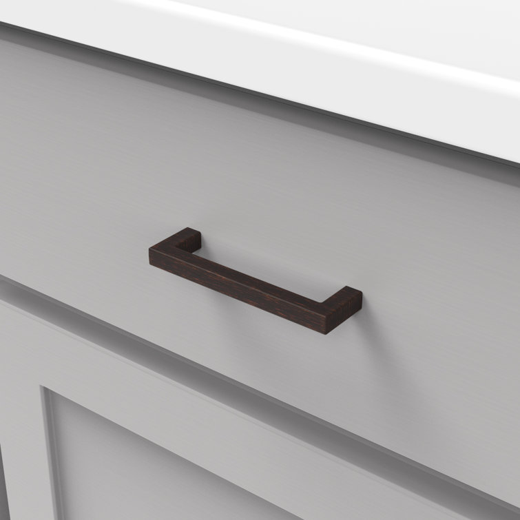 Vintage Bronze Modern Kitchen Cabinet Handles with Mounting Hardware