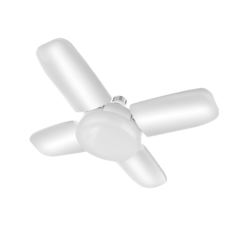 White Frosted Polycarbonate LED Screw-in Light Bulb