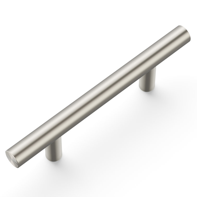 3-Inch Brushed Nickel Modern Bar Pulls with Mounting Hardware