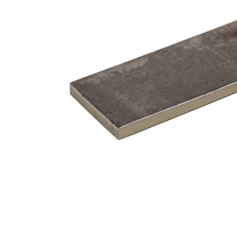 Gray 2" x 6" Zellige Subway Wall Tile