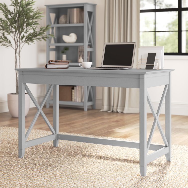 Key West 48'' Cape Cod Gray Engineered Wood Writing Desk